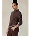 Tasc Stadium French Terry Half Zip Mocha W's