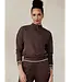 Tasc Stadium French Terry Half Zip Mocha W's