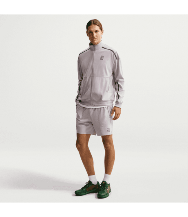 Nike NikeCourt Advantage Dri-FIT 6" Shorts Silver Lilac M's