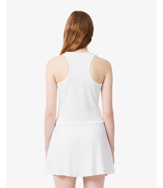 Lacoste Training Tank Top White W's