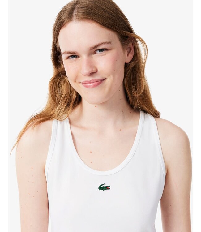 Lacoste Training Tank Top White W's
