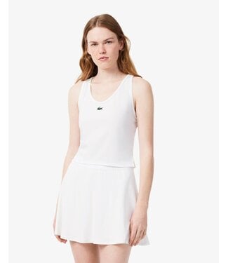 Lacoste Training Tank Top White W's