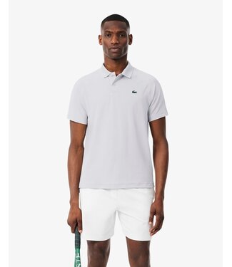Lacoste Regular Fit Ultra Dry Sport Polo Shirt Grey M's