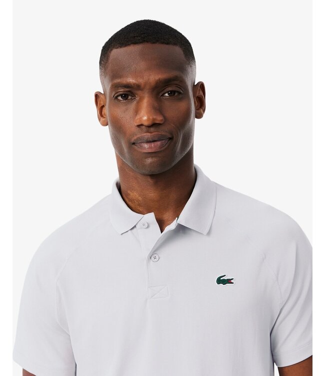 Lacoste Regular Fit Ultra Dry Sport Polo Shirt Grey M's