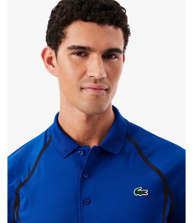 Lacoste Daniil Medvedev Polo Shirt Blue M's