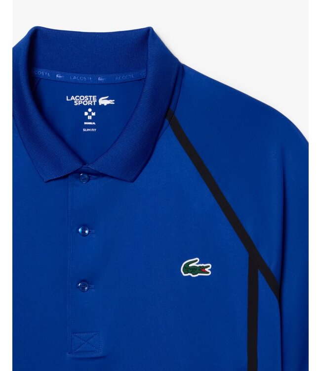 Lacoste Daniil Medvedev Polo Shirt Blue M's