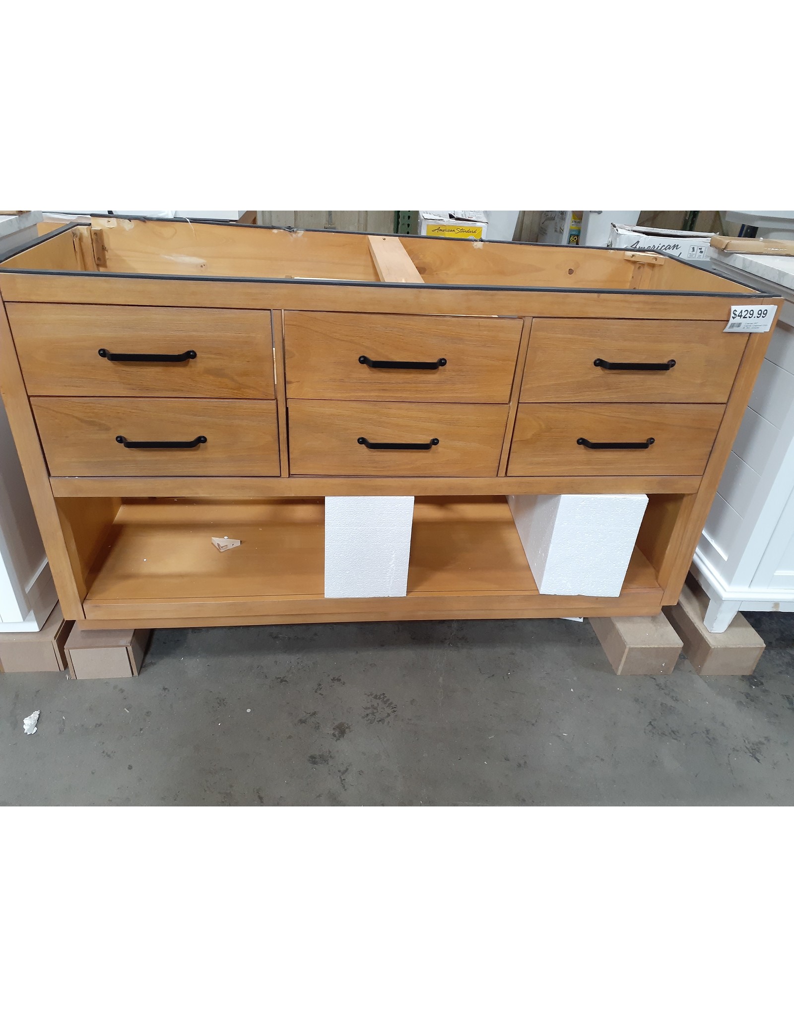 BWD 60" Carran Vanity Cabinet Only
