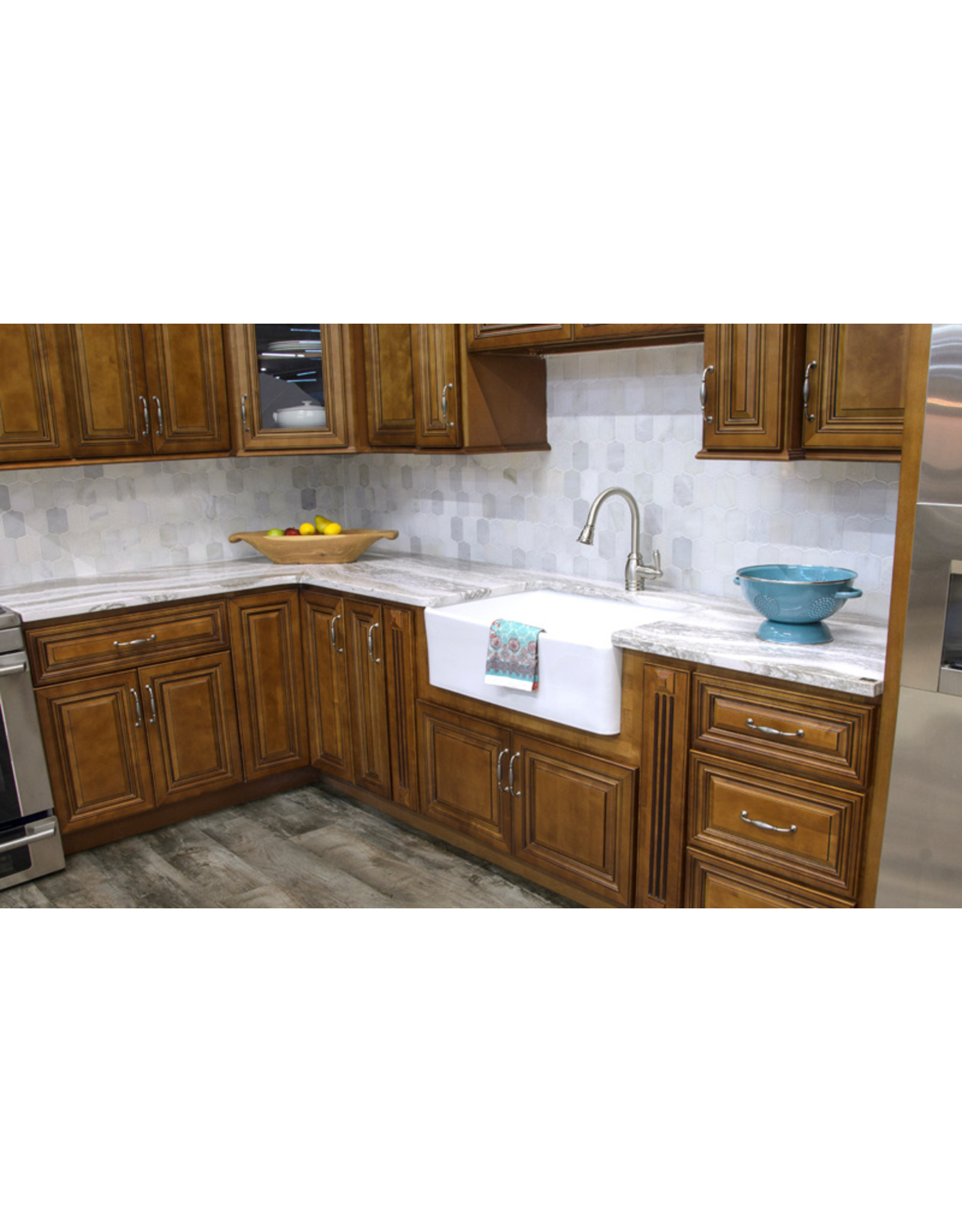 Charleston Coffee Glaze Plywood Cabinets (Special Order)