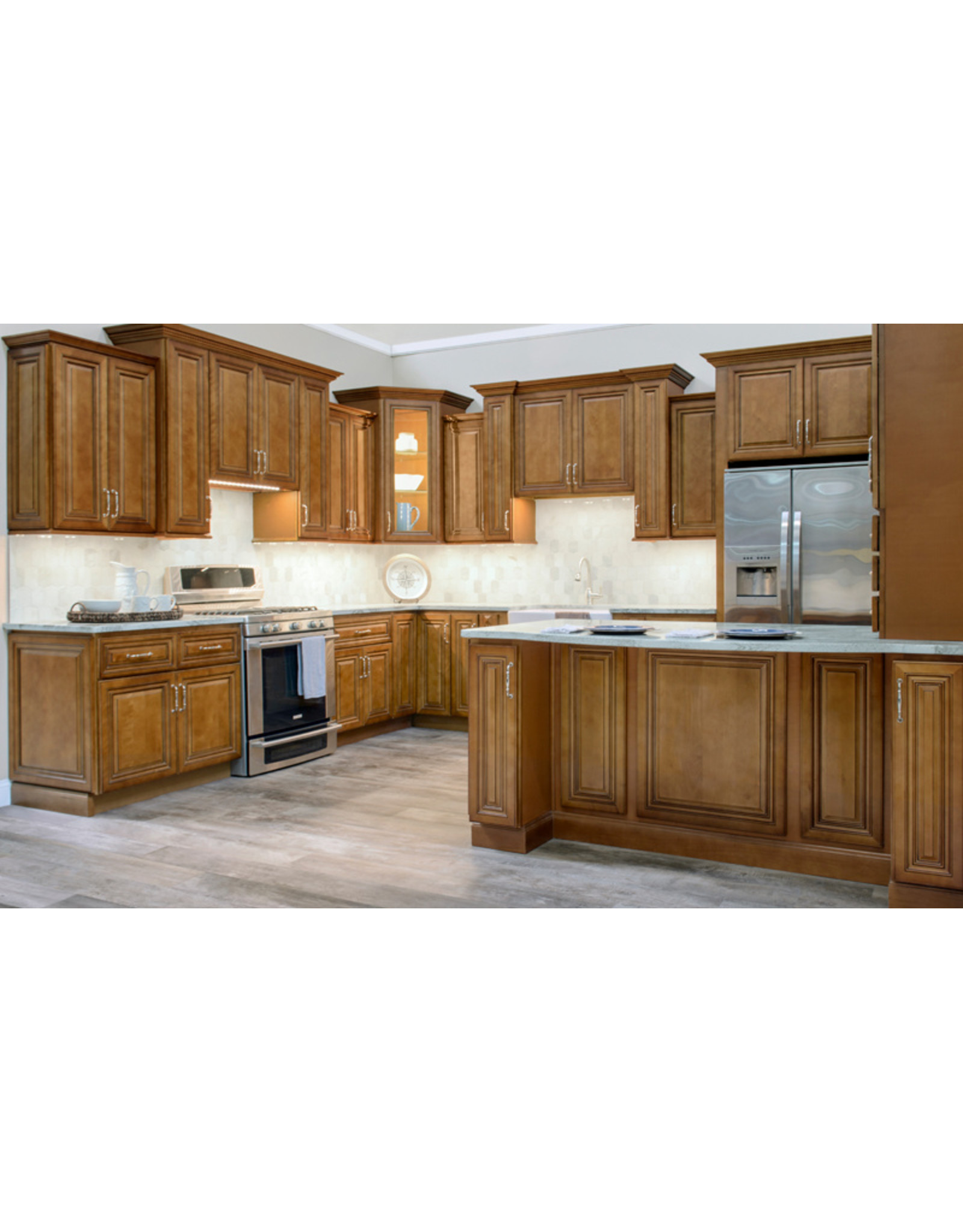 Charleston Coffee Glaze Plywood Cabinets (Special Order)