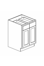 BKS Cabinet Shaker White Base: 36"W x 34 ˝"H x 24"D - 2 Door, 2 Drawer B36