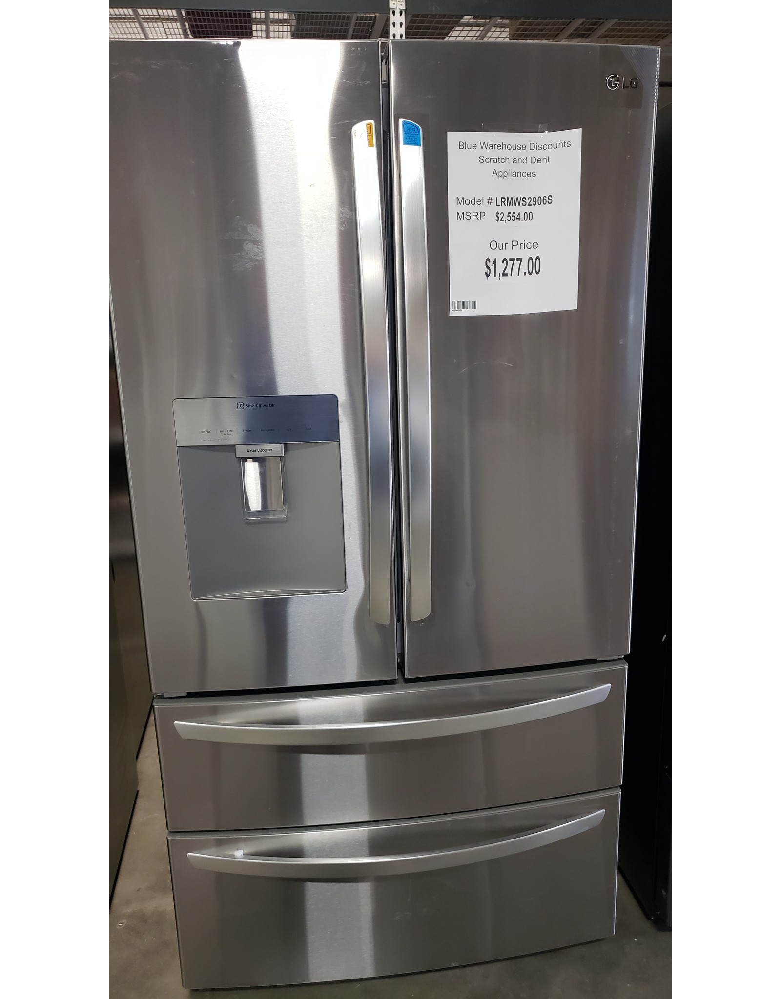 BWD LG Scratch & Dent Refrigerator LRMWS2906S