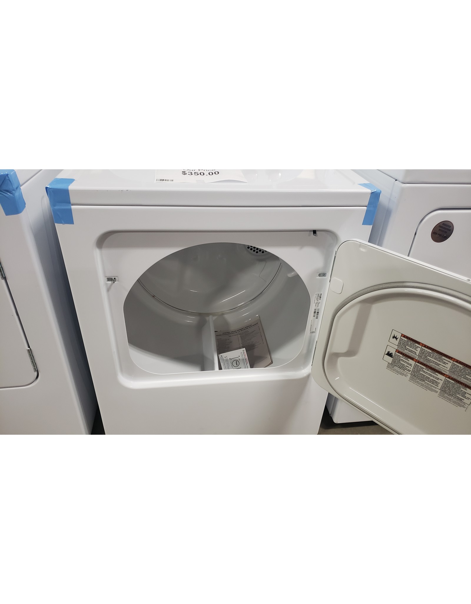 BWD Scratch & Dent Electric Dryer WED4815EW