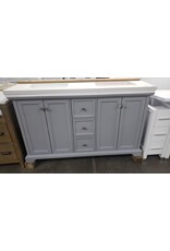 Whalen 60" Portage Peak Gray Double Vanity W/Top