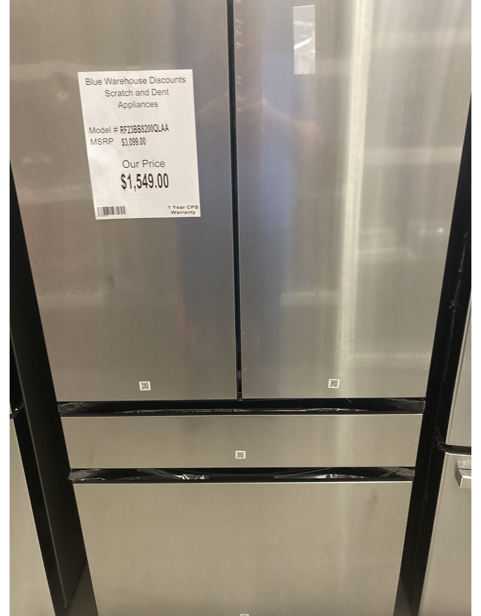 BWD Scratch & Dent Samsung French Door Refrigerator RF23BB8200QLAA