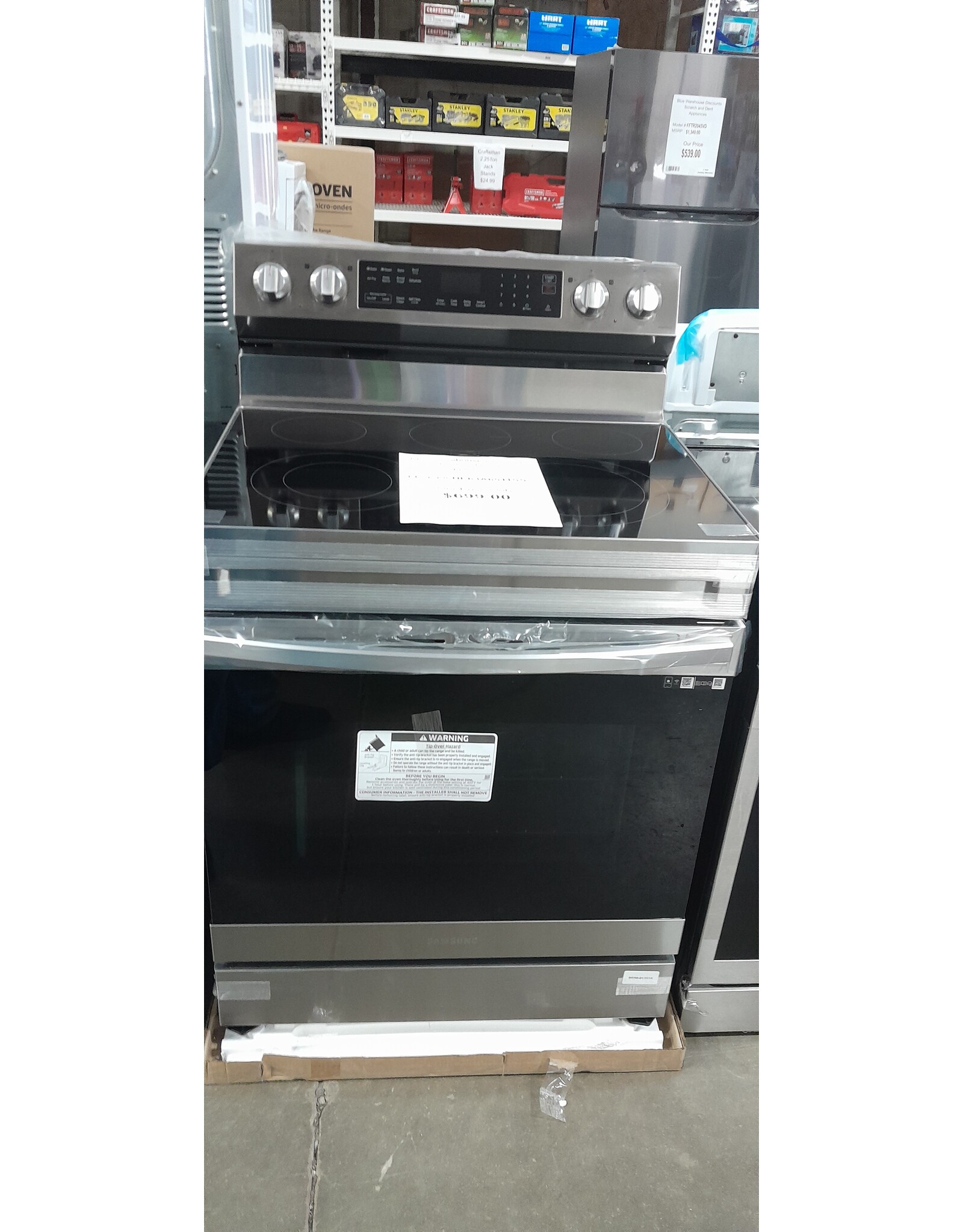 Climatic Samsung NE63A6511SS Electric Range New Stainless