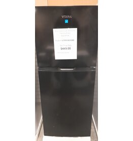 Climatic Vitara 10.1cuft Top Mount Refrigerator Black NEW VTFR1001EBE