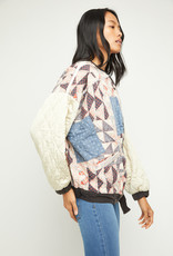 Free People OB1256783 Rudy Quilted Bomber Jacket