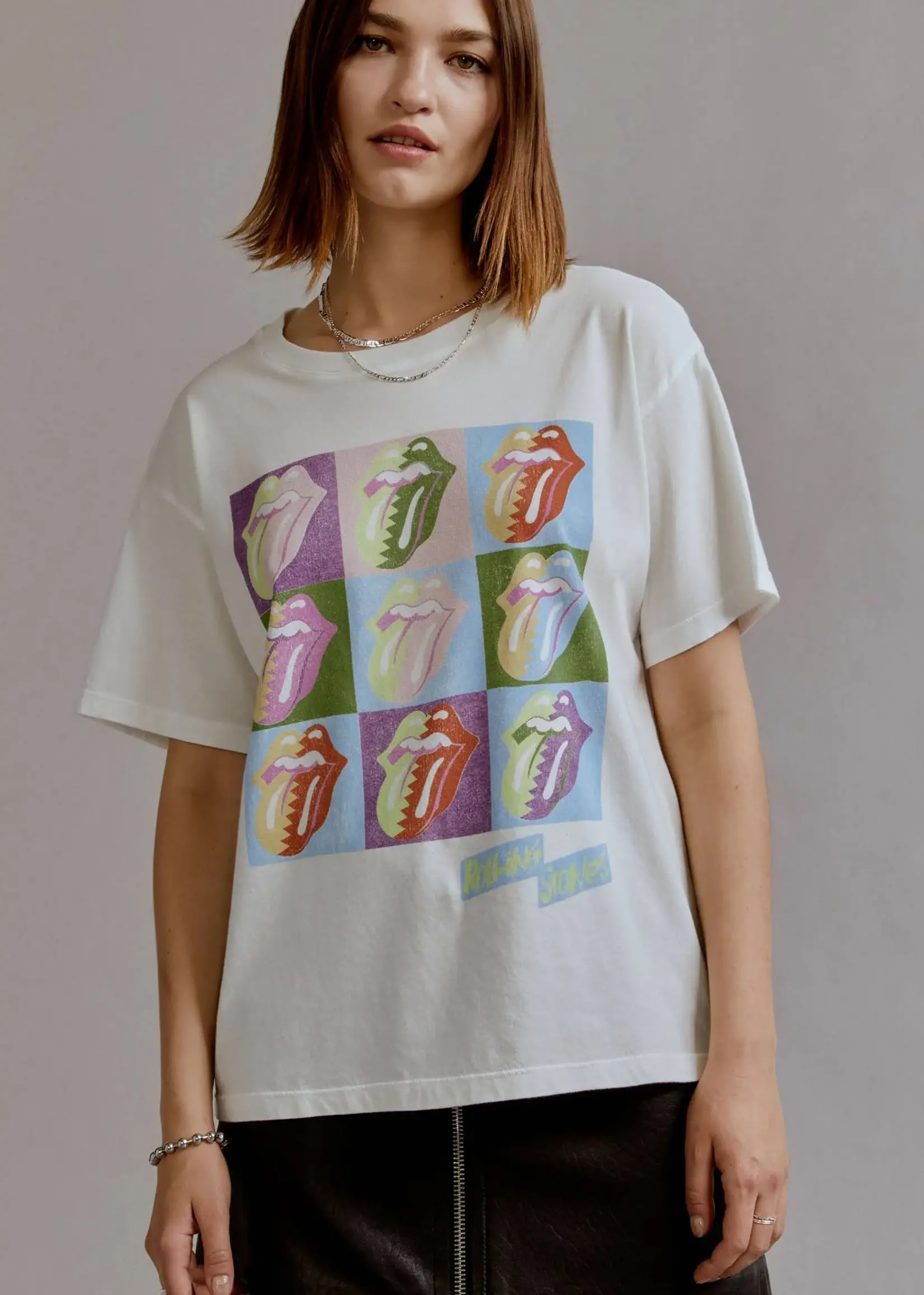 Daydreamer Rolling Stones Licks BF Tee