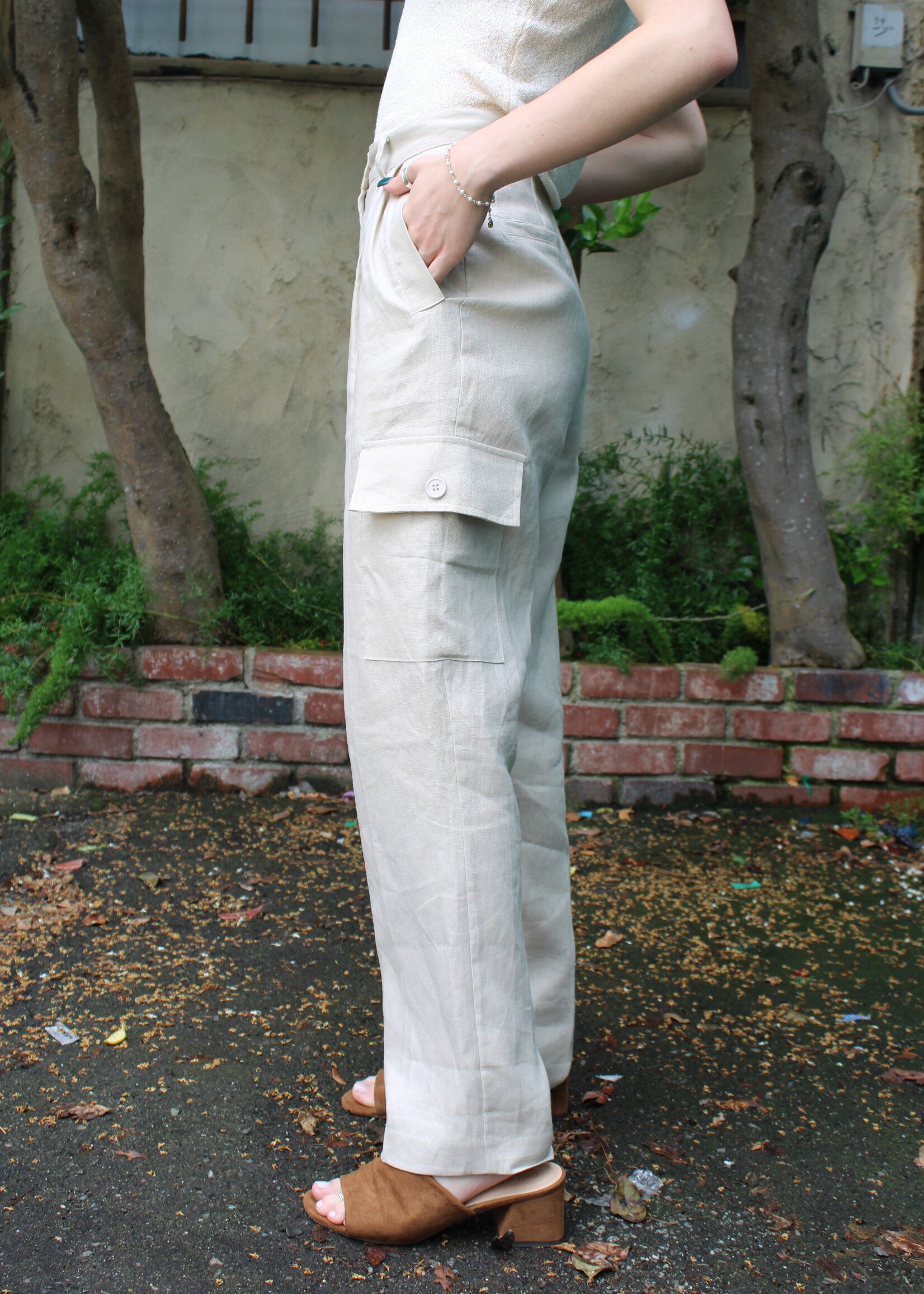 Olivaceous Ana Trousers