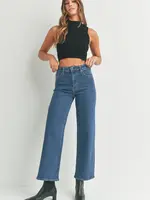 Just Black HR Full Length Straight Jeans