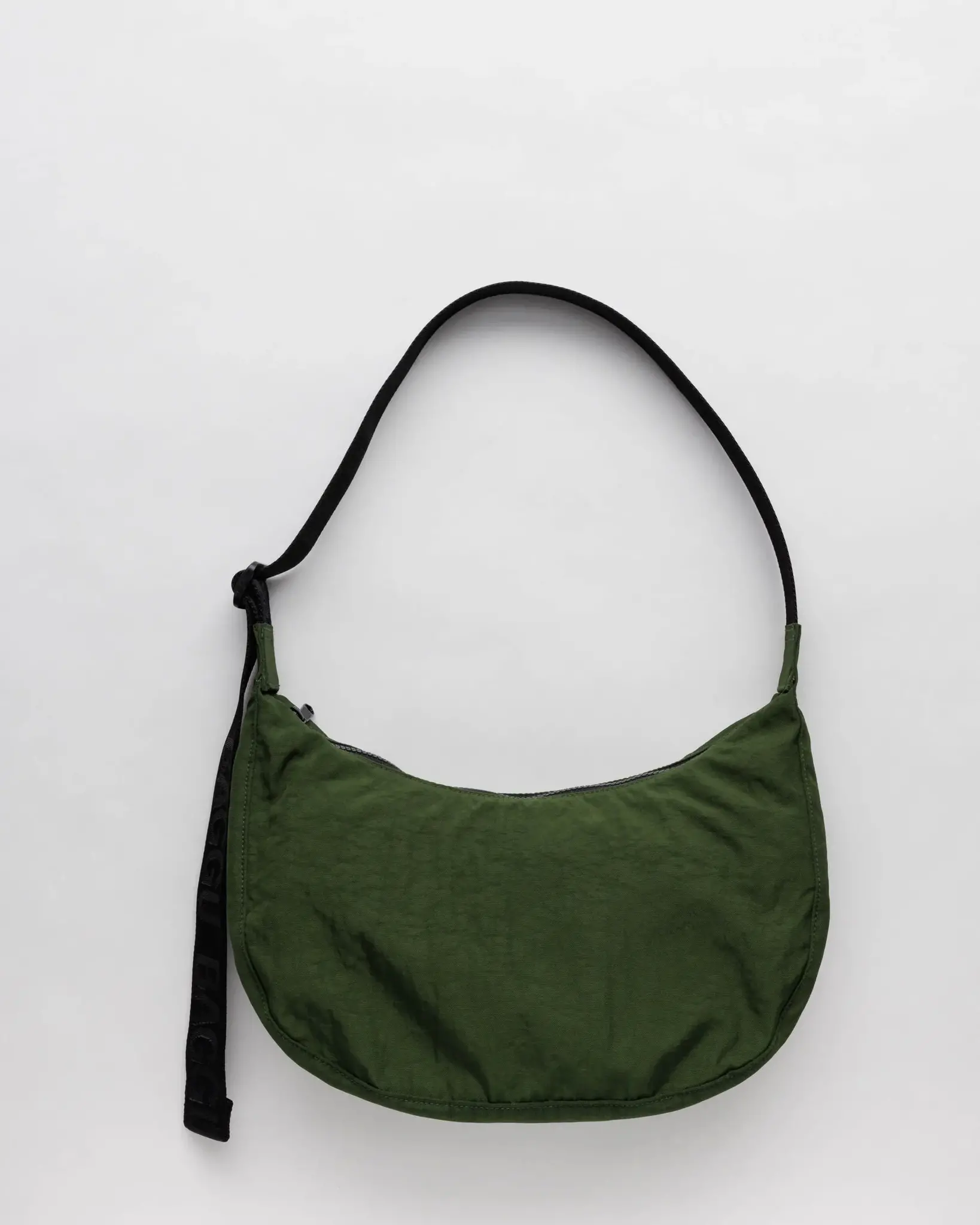 Nylon Shoulder Bag : Black - Baggu