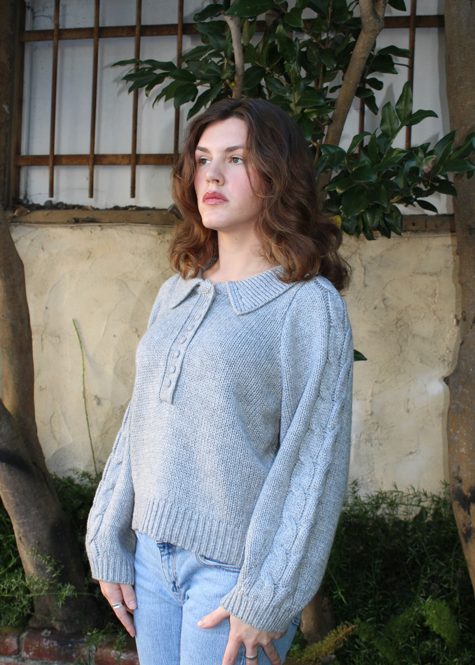 Olivaceous All In Sweater