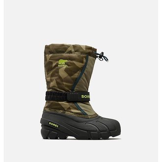 SOREL YOUTH FLURRY PRINT | HIKER GREEN SOREL YOUTH FLURRY PRINT | HIKER GREEN