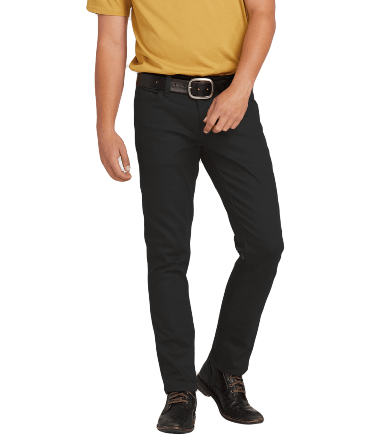 Volcom Volcom Mens VORTA DENIM | BLACK ON BLACK
