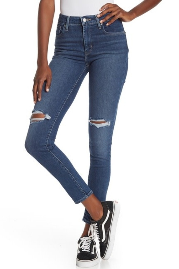 Levis Levis WomensOMENS 721 HIGH RISE SKINNY | INDIGO LUNA
