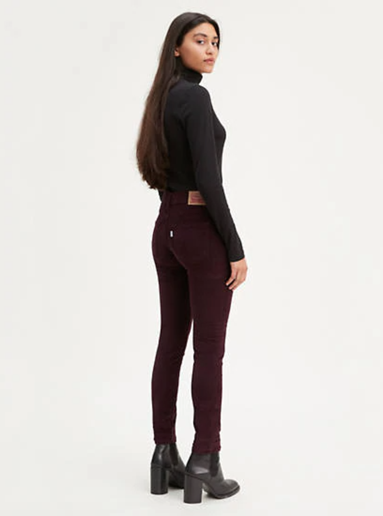 Levis Levis WomensOMENS 311 SHAPING SKINNY | SOFT MALBEC CORD