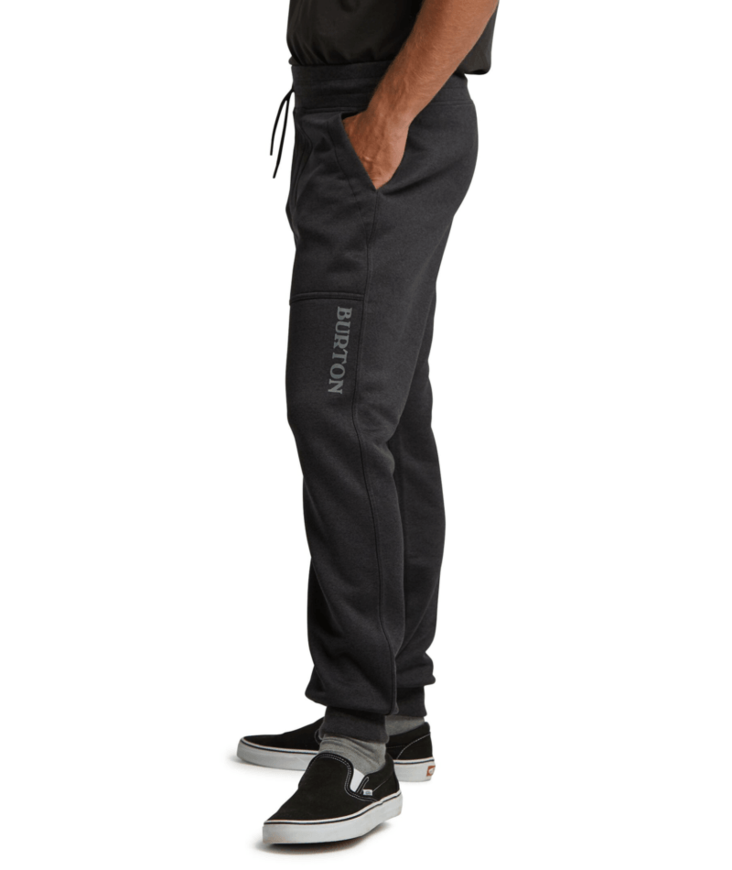 Burton Burton M Oak Fleece Pants True Black Heather