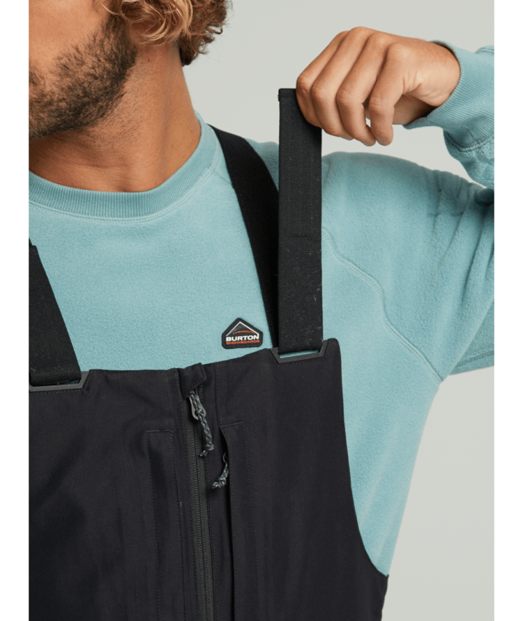 Burton Burton Mens Reserve Gore‑Tex 2L Bib Pants 2026 | True Black