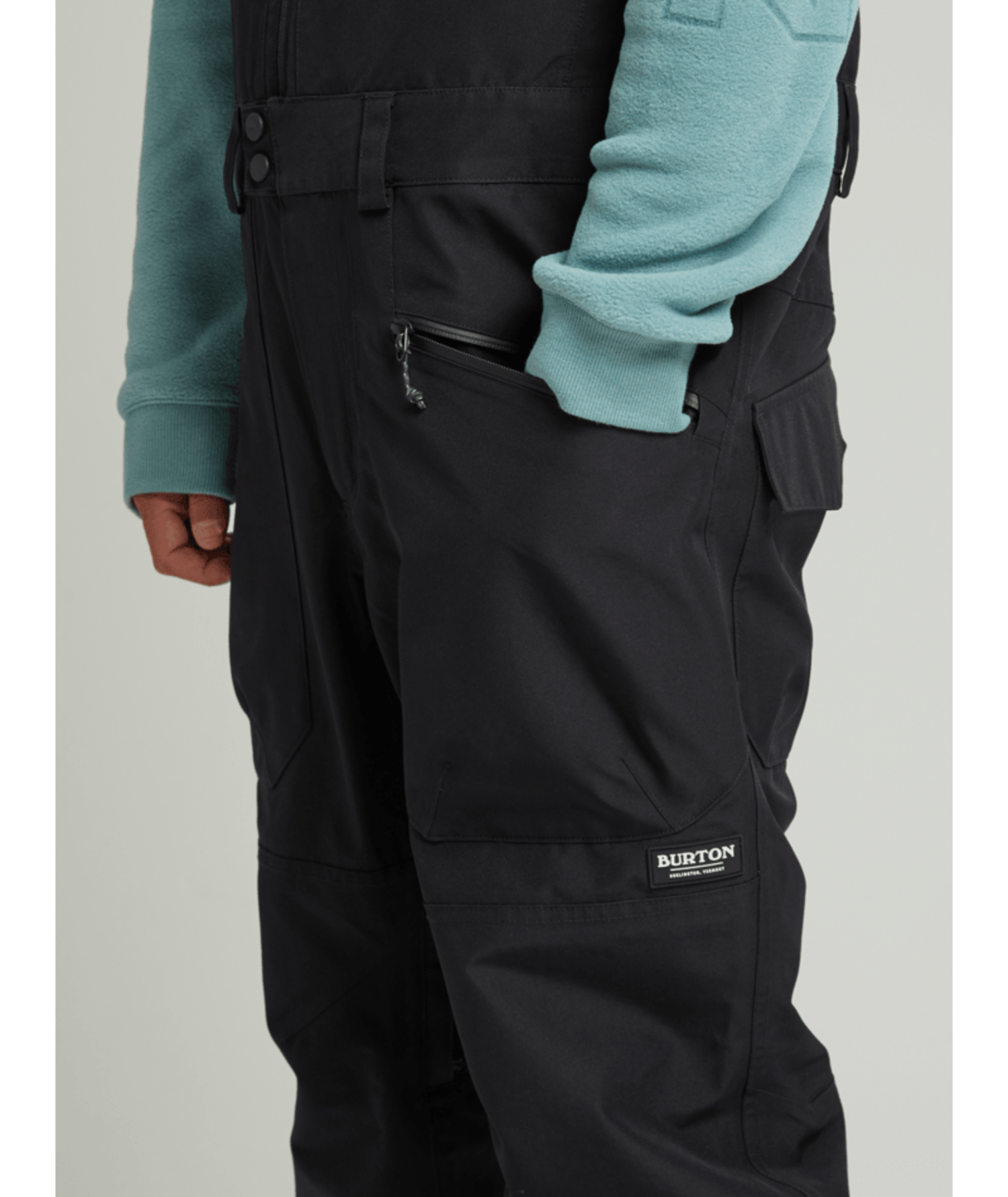 BURTON MEN'S GORE‑TEX RESERVE BIB PANT | TRUE BLACK - The Drop