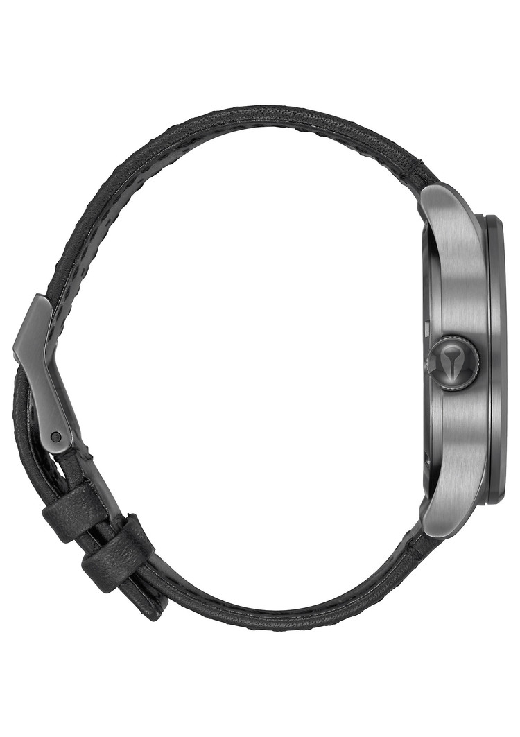 Nixon Nixon Sentry Leather | Gunmetal/Black