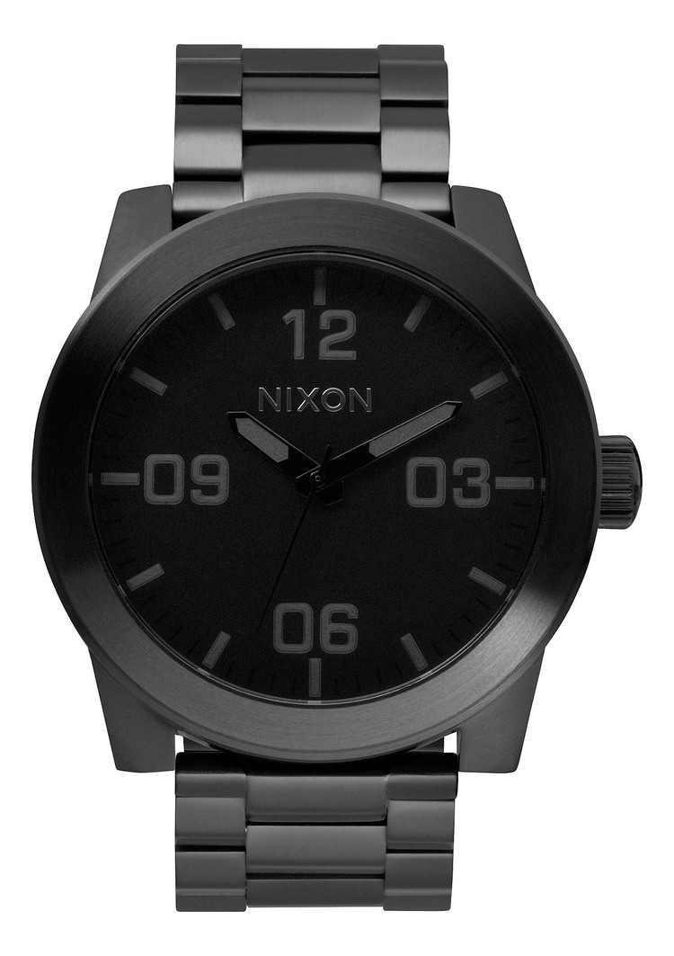 Nixon Nixon Corporal Stainless Steel | All Black