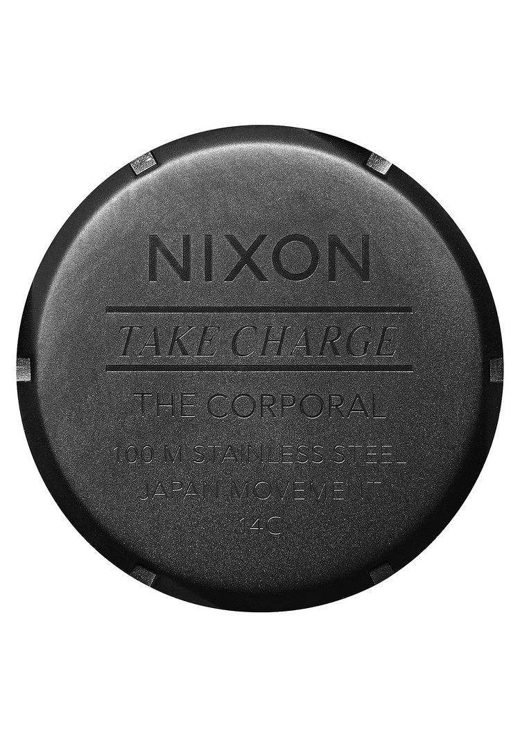 Nixon Nixon Corporal Stainless Steel | All Black