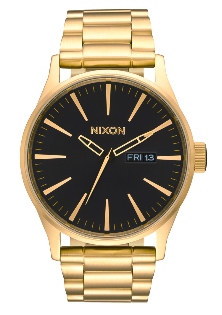 Nixon Nixon Sentry Stainless Steel | All Gold/Black