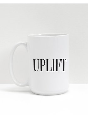 Brunette Brunette Uplift Mug-Holiday |White