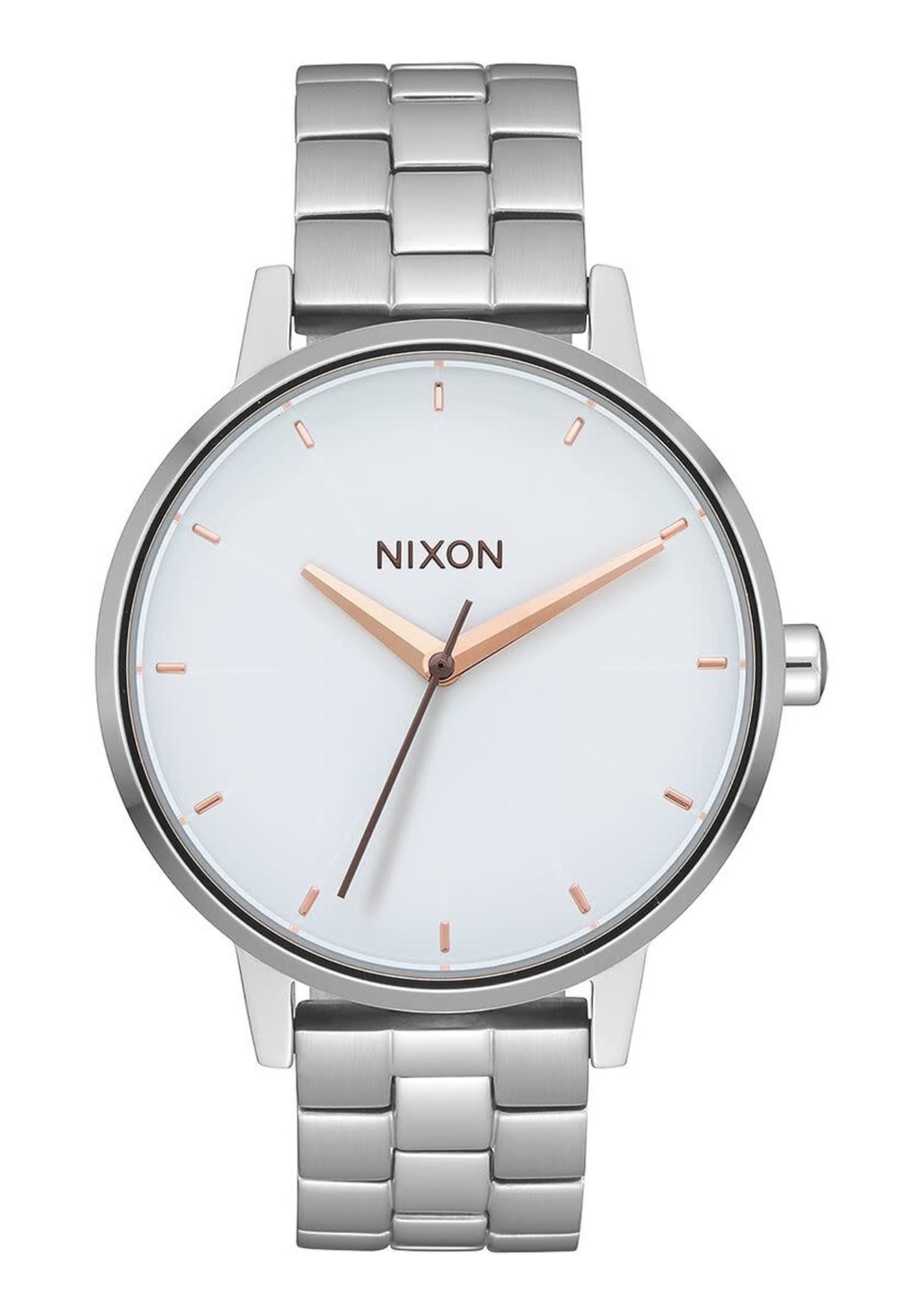 Nixon kensington watch rose gold sale