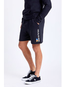 brixton stem fleece shorts black  BillrichardsonShops - Nickel