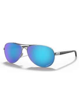 Oakley Oakley Feedback Polished Chrome | Prizm Sapphire Polarized