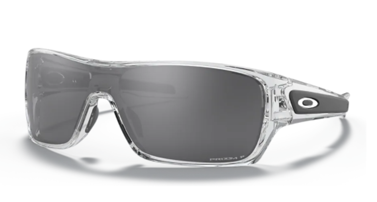 Oakley Oakley Turbine Rotor Polished Clear | Prizm Black Polarized