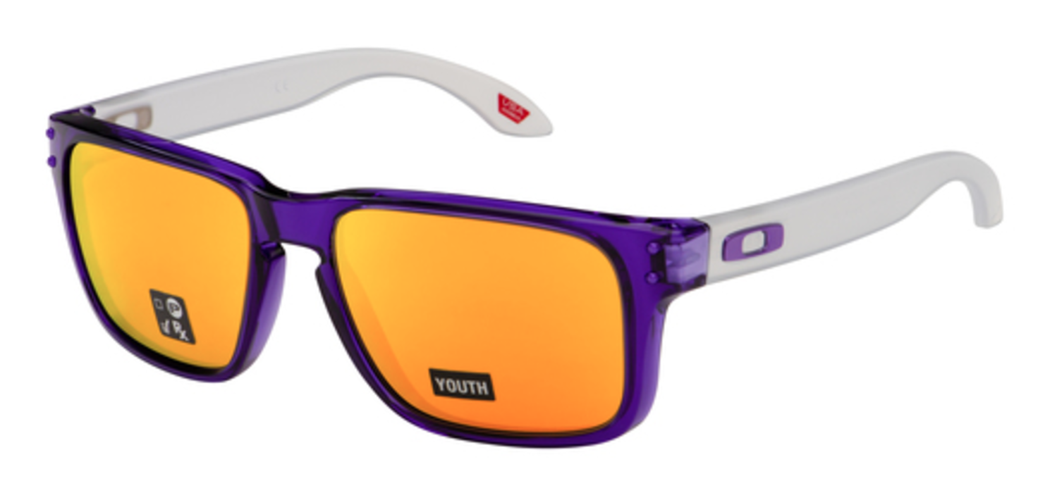 OAKLEY HOLBROOK XS TRANSLUCENT PURPLE 24K Iridium S3 Boardshop