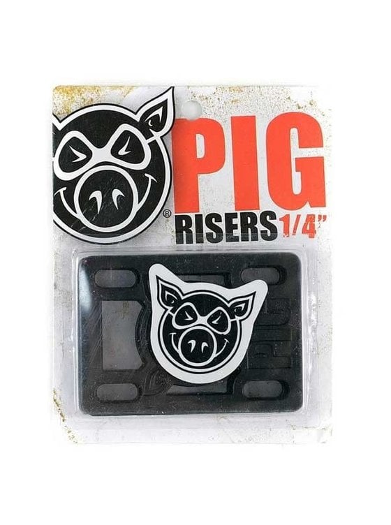 Pig Skateboard Hardware 1" With Pig Riser Pads 