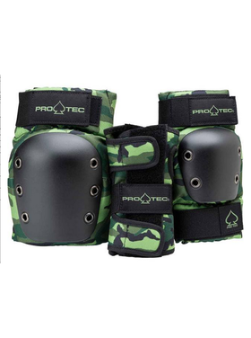Pro Tec PRO-TEC JUNIOR 3 PACK PAD SETS | CAMO