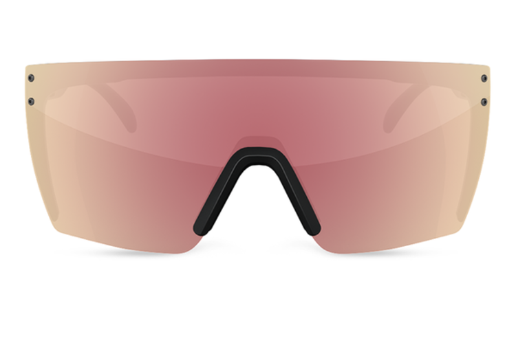 Heatwave Heatwave Lazer Face Z87 Rose Gold Polarized Sunglasses