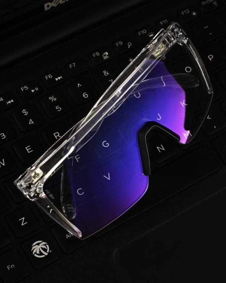 Heatwave Heatwave Lazer Face Z87 Vapor Clear | Blue Light Blocking Sunglasses