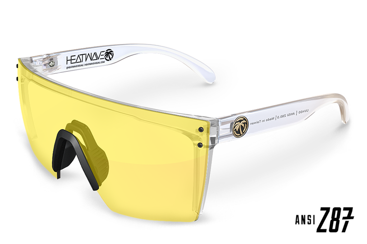 Heatwave Heatwave Lazer Face Z87 Hi-Vis Yellow Sunglasses