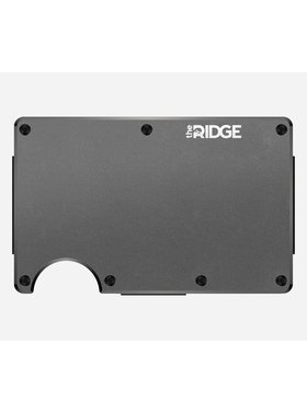 Ridge Ridge Aluminum - Money Clip | Gunmetal