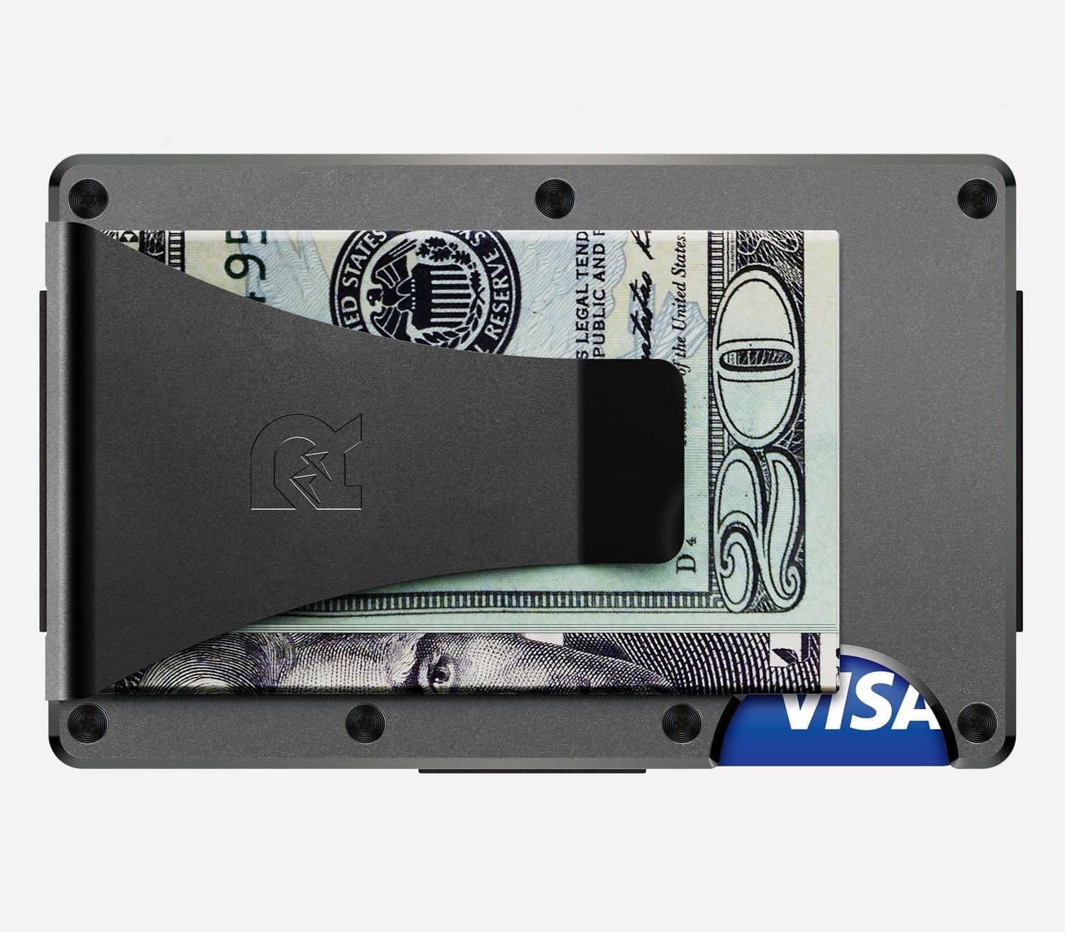 Ridge Aluminum - Money Clip | Gunmetal - The Drop Rideshop